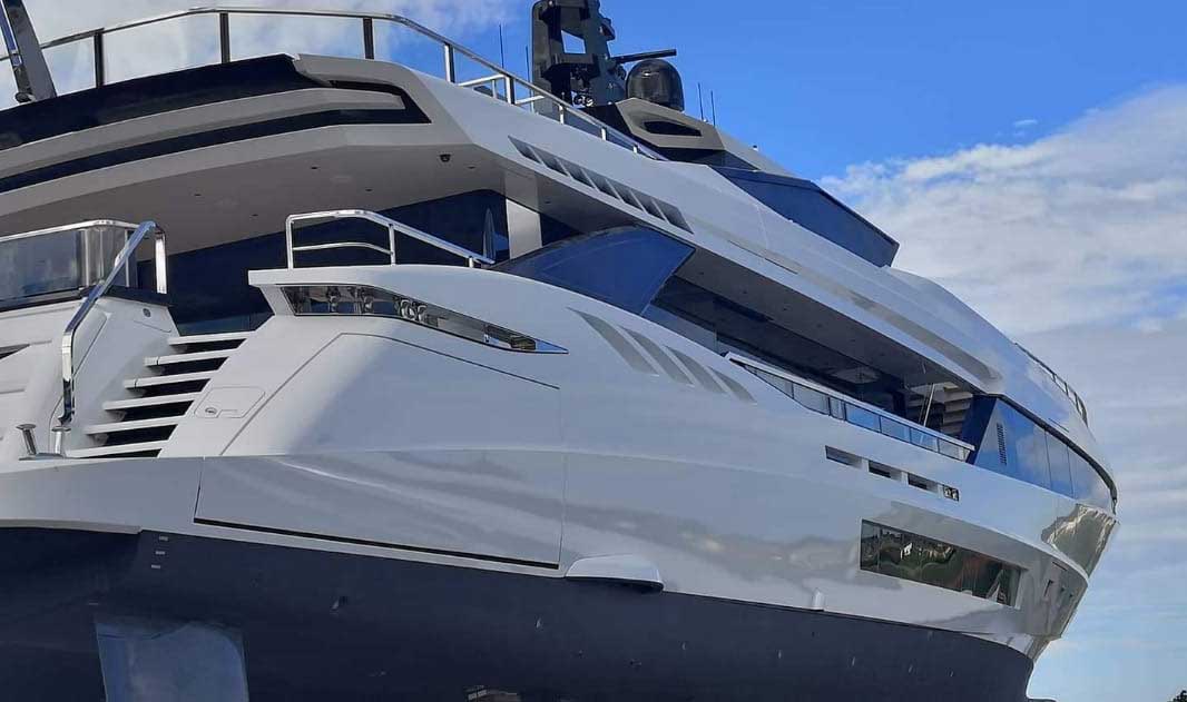New build yacht